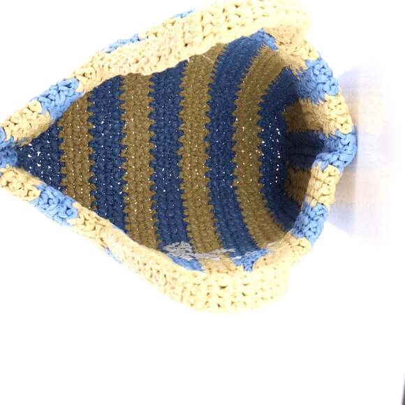 Prada Logo Tote Raffia Small #240331P11B - Picture 5 of 6